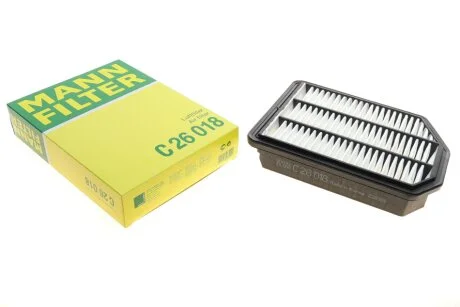 Фильтр воздушный KIA CARENS/MAGENTIS 05- 2.0-2.7/1.6-2.0 DIESEL MANN C 26 018