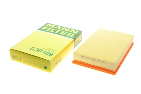 Фильтр воздушный VOLVO XC70/S60/S80/V70 -09 2.3T/2.4T/2.0T/2.4/2.5TD MANN C 30 189