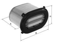 Фільтр повітряний FENDT 711 VARIO FAVORIT, 720 SCR, 720 VARIO, 722 NA SCR VARIO, 722 SCR VARIO, 722 VARIO, 724 NA SCR VARIO, 724 VARIO URSUS 385 BELARUS 2022.5 NEW HOLLAND 6.140 MANN C 34 540/1