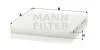 Фільтр салону ISUZU DMAX 1.9Ddi TFR87_ RZ4ETC MANN CU 22 010 (фото 2)