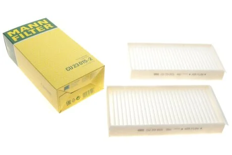 Фільтр салону (к-кт) MANN CU 23 015-2