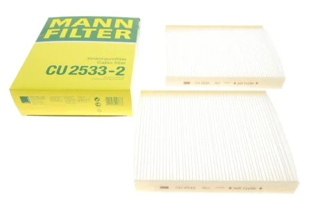 Фільтр салону (к-кт) MANN CU 2533-2