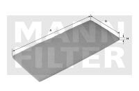 CU 2603 (10) Фильтр салонный -FILTER MANN CU2603-10
