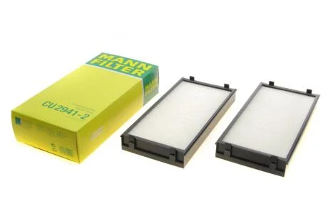 Фільтр салону (к-кт) MANN CU 2941-2