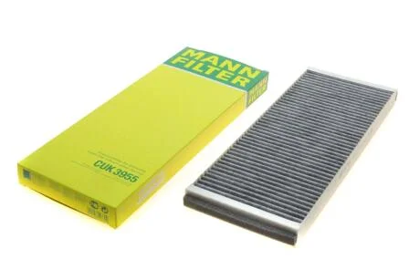 Фільтр салону вугільний AUDI 80(898C,B3+B4) 1.4 89 SE MANN CUK 3955