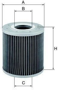 Гідравлічний фільтр (фільтруючий елемент) AGCO DT CLAAS ARES, ARION, ATLES MASSEY FERGUSON 5000, 6000, 8000 1004-4-BF6L1013FC MANN HD 1330