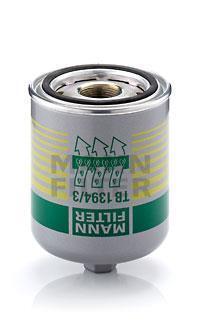 Патрон осушителя воздуха, пневматическая система MANN TB 1394/3 X
