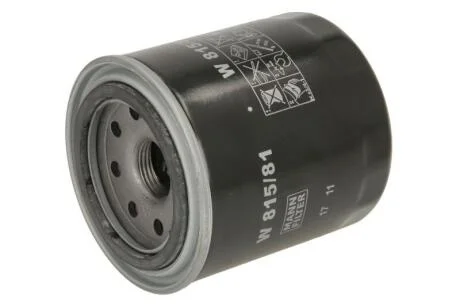 Масляний фільтр HONDA ACCORD I, CIVIC I, CIVIC II, CIVIC III, CRX I, INTEGRA, JAZZ I, QUINTET ROVER 200 I 1.2-1.6 01.79-09.89 MANN W 815/81