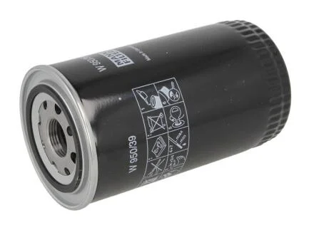 Масляний фільтр (фільтр, що вгвинчується) DAF CF, CF 65, LF, LF 45, LF 55, SB, XB, XBC SCANIA L, P II AVIA D-LINE BERKHOF AMBASSADOR IRIZAR I3, I4 KAMAZ 4308, 5308 BE110C-PX-7239 01.99- MANN W 950/39