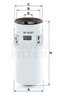 Фільтр гідравлічний MANN WD 10 007