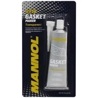 Герметик силіконовий високотемпературний Gasket Maker Transparent(прозорий), 85г Mannol 9916
