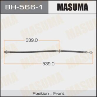 Шланг тормозной SUZUKI ESCUDO/GRAND VITARA 06- MASUMA BH-566-1