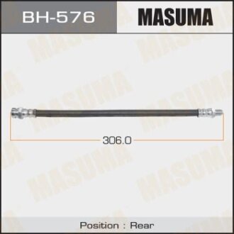 Шланг тормозной MITSUBISHI GALANT FORTIS/GALANT FORTIS SPORTBACK/LANCER/LANCER SPORTBACK/OUTLANDER 06- MASUMA BH-576