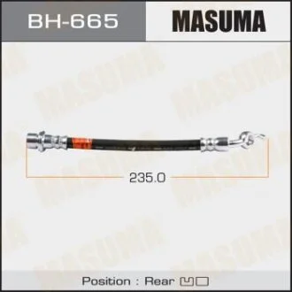 Шланг гальмівний MASUMA BH-665