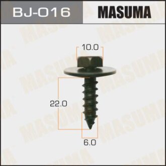Саморіз 6x22 мм (комплект 6 шт) Toyota/Lexus MASUMA BJ-016