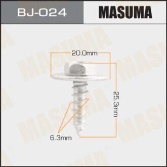 Саморіз 6.3x25.3 мм (комплект 10 шт) Toyota MASUMA BJ-024