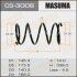 Пружина підвіски передня Mitsubishi Lancer (03-11) MASUMA CS-3008 (фото 1)