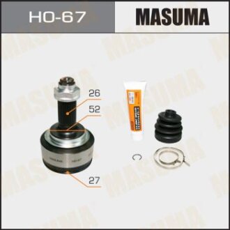 ШРКШ зовнішній Honda Jazz (09-13) (нар:27/вн:26) MASUMA HO-67