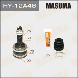 ШРКШ зовнішній Hyundai Getz (02-06) (нар:25/вн:22/abs:48) MASUMA HY-12A48