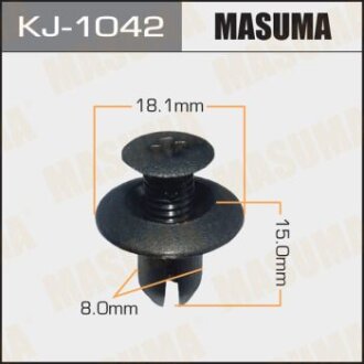 Клипса автомобильная (автокрепеж) 1042-KJ MASUMA KJ1042