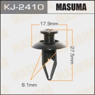 Кліпса підкрилка переднього MASUMA KJ2410