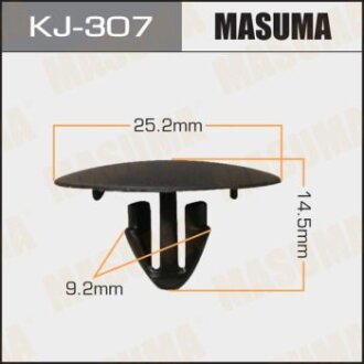 Клипса пластиковая Lexus Toyota Camry Toyota Corolla MASUMA KJ307
