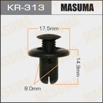 Клипса автомобильная (автокрепеж) MASUMA KR-313