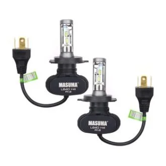 Лампа светодиодная H4 LED 6000K 4000Lm 12V60/55W P43T CREE (компл. 2 шт.) MASUMA L640
