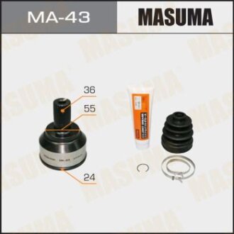ШРКШ зовнішній Mazda 3 (03-06) (нар:36/вн:24) MASUMA MA-43
