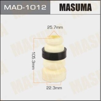 Відбійник амортизаторов 22.3x25.7x105.3, RX350, 450H / GGL25L, GYL25L front MASUMA MAD-1012