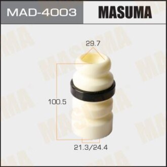 Відбійник амортизатора 21.3/24.4x29.7x100.5, MASUMA MAD-4003