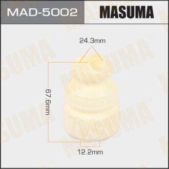 Відбійник амортизаторов 12.2x24.3x67.6, CR-V / RD4, RD5, RD6, RD7 rear MASUMA MAD-5002