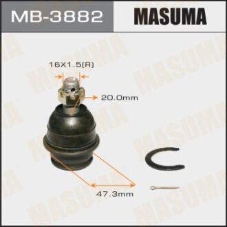Шаровая опора нижнего рычага Prado 120 GX470 Surf 215 VZJ120 MASUMA MB3882