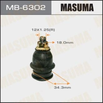 Шаровая опора Honda City Honda HR-V, GH3,Honda Fit, GD3, MASUMA MB-6302