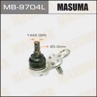 Опора шаровая HONDA CIVIC перед.ниж. MASUMA MB-9704L