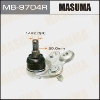 Опора шаровая HONDA CIVIC перед.ниж. MASUMA MB-9704R