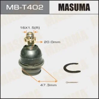 Шаровая опора front low Lexus GX400, GRJ158 URJ201, URJ202, VDJ201Lexus LX460, URJ20 Toyota 4Runner MASUMA MBT402