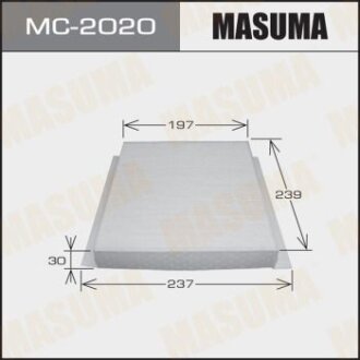Фильтр салонный Honda Civic FD# 05-11, Honda Civic FN#, FK# 06- MASUMA MC-2020