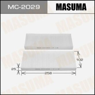Фильтр салонный Nissan Frontier 05-, Nissan Navara, Nissan Navara 05-, Nissan Pathfinder, Nissan Pat MASUMA MC-2029