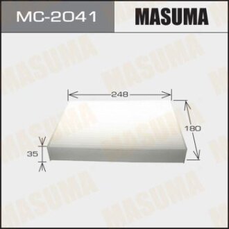 Фильтр салонный Dacia Dokker 12-, Nissan March, Micra K13 10-, Nissan Qashqai 14-, Nissan X-Trail T32 MASUMA MC-2041