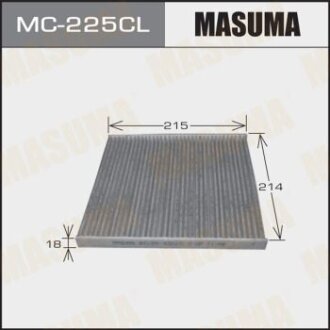 Салонный фильтр угольный Фильтр салонный Geely, Lexus, Lifan, Mazda, Subaru, Toyot MASUMA MC-225CL