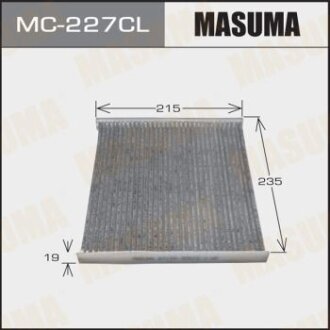 Фильтр салона угольный LS430 Lexus GS300, JZS160, UZS160Lexus GS400, Toyota Harrier, ACU10 MASUMA MC-227CL