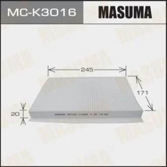 Фільтр салону AC9402 KIA/ CEED/ V1400 V1600 V2000 06- MASUMA MC-K3016