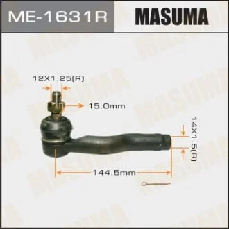 Наконечник рулевой тяги MAZDA ATENZA/GGEP MASUMA ME-1631R