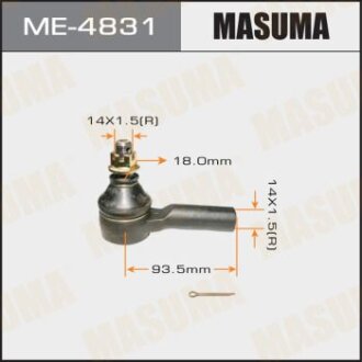 Наконечник рулевой тяги NISSAN AVENIR/CEDRIC/TERRANO/X-TRAIL MASUMA ME4831