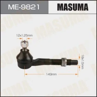 Накінечник SAI, AVENSIS / AZK10, ZRT270L частина тяги MASUMA ME-9821