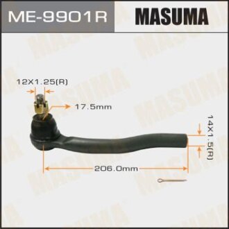 Наконечник кермовий прав MAZDA CX7, CX9 07- MASUMA ME-9901R