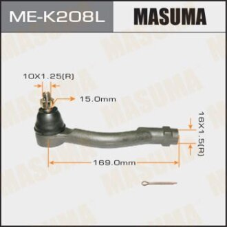 Наконечник кермовий лев HYUNDAI TUCSON / KIA SPORTAGE MASUMA ME-K208L