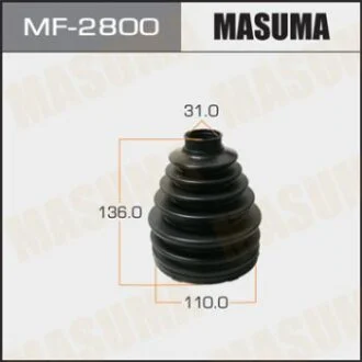 Пыльник ШРУСа Пластик MF-2800 LAND CRUISER/ HDJ101, UZJ100 front out MASUMA MF2800