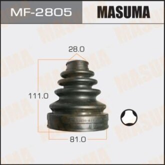 Пильовик ШРКШ внутрішнього Toyota FJ Cruiser (06-09), Land Cruiser Prado (02-09) MASUMA MF-2805